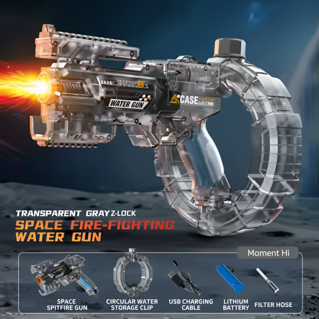 Splash Ops™ Electric Water Blaster – Black